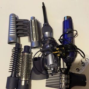 Blow dryer and styling irons
